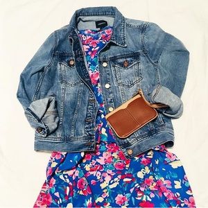 Vintage Floral Sleeveless Dress